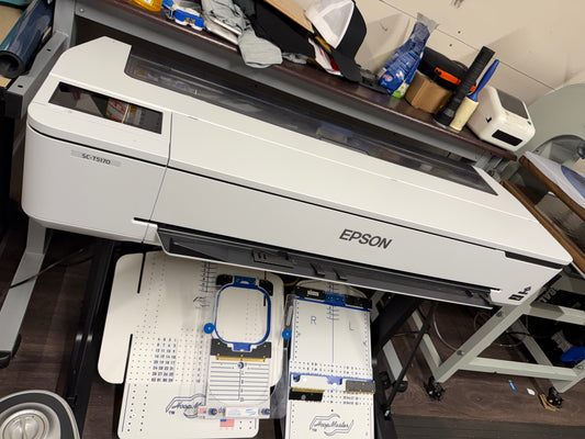 (Lightly Used) Epson T-5170 36 Inch Wide Printer & Accessories