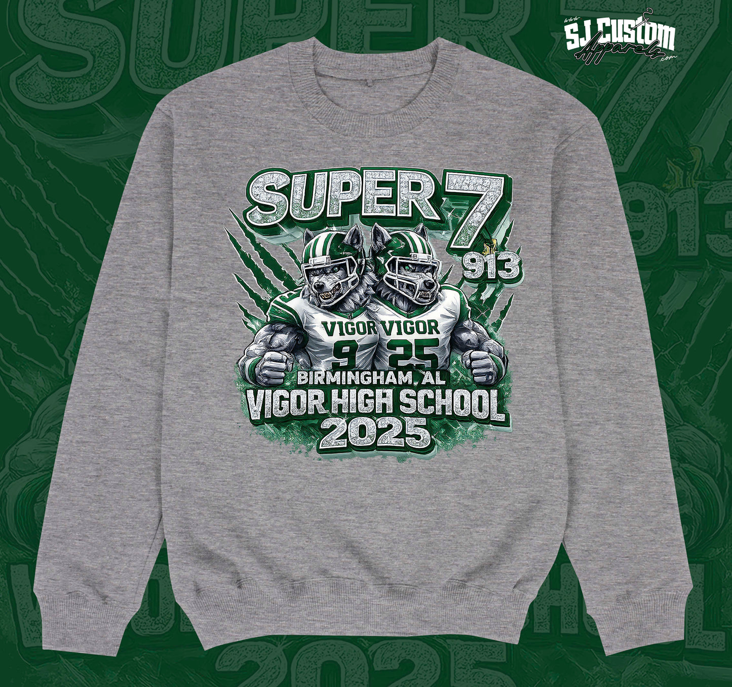 Vigor High School Super 7 Sweatshirt