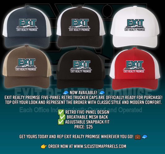 Exit Realty  Five-Panel Retro Trucker Cap