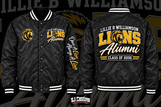 WHS Alumni Varsity Bomber Jacket