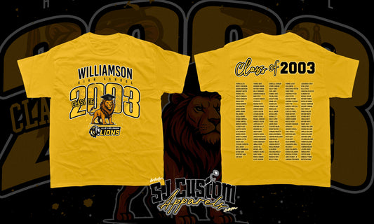 WHS 2003 Alumni T-shirt