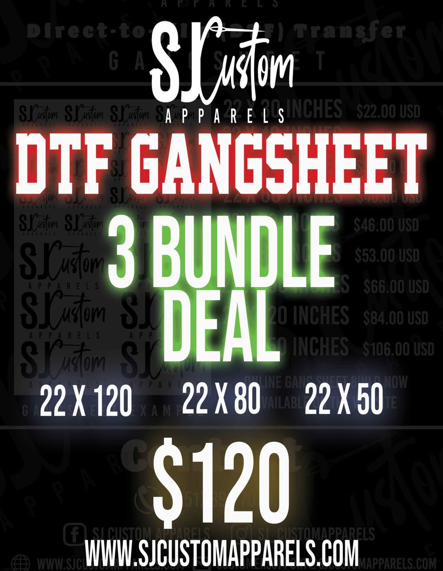 DTF 3 Bundle Deal