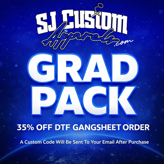 Grad Pack “35% Off DTF Order”