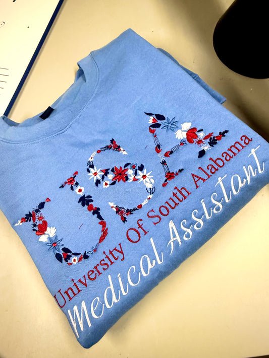 USA Sweatshirt  (Profession Can Be Changed)