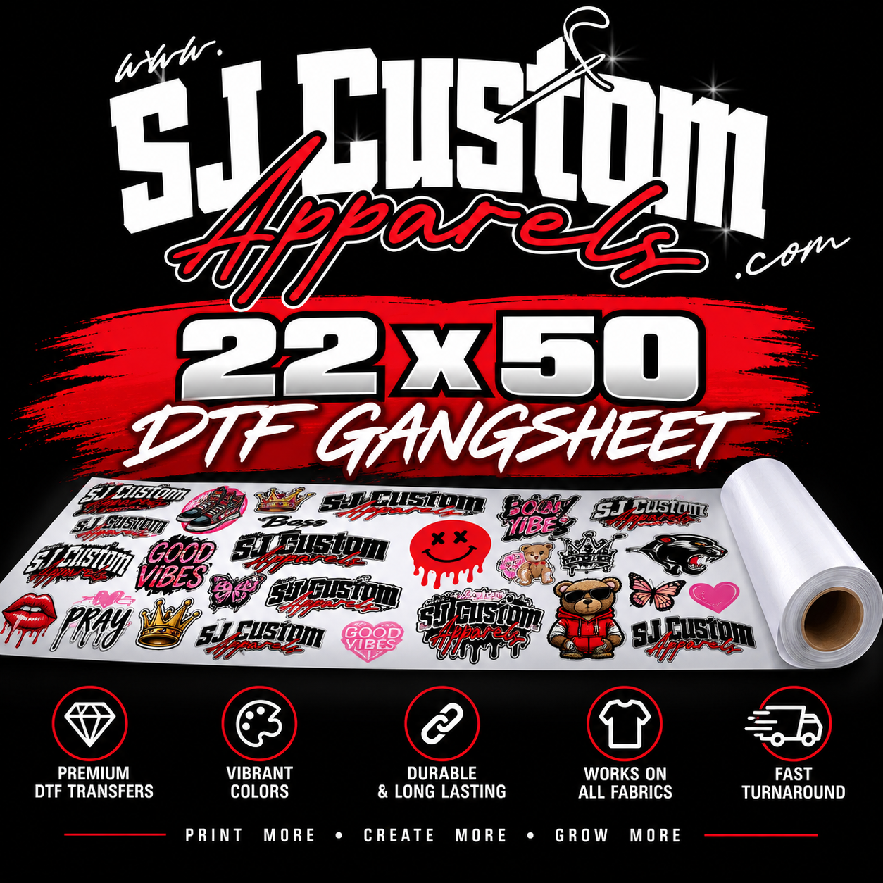DTF Gang Sheet Builder
