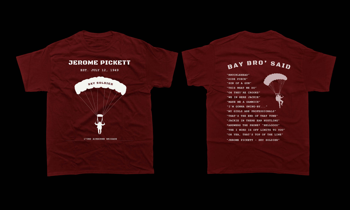 Jerome Pickett Sky Soldier Shirt